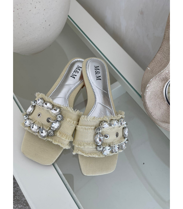 Klapki Zarka Żółte