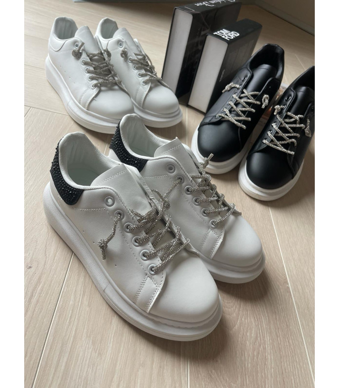 Zdobione Adidasy Alexander Czarne