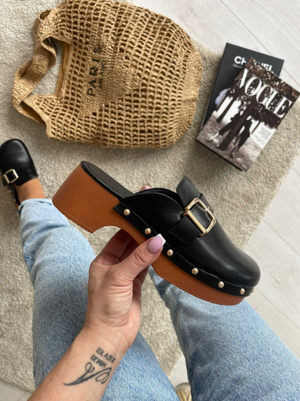 Chodaki trepy czarne