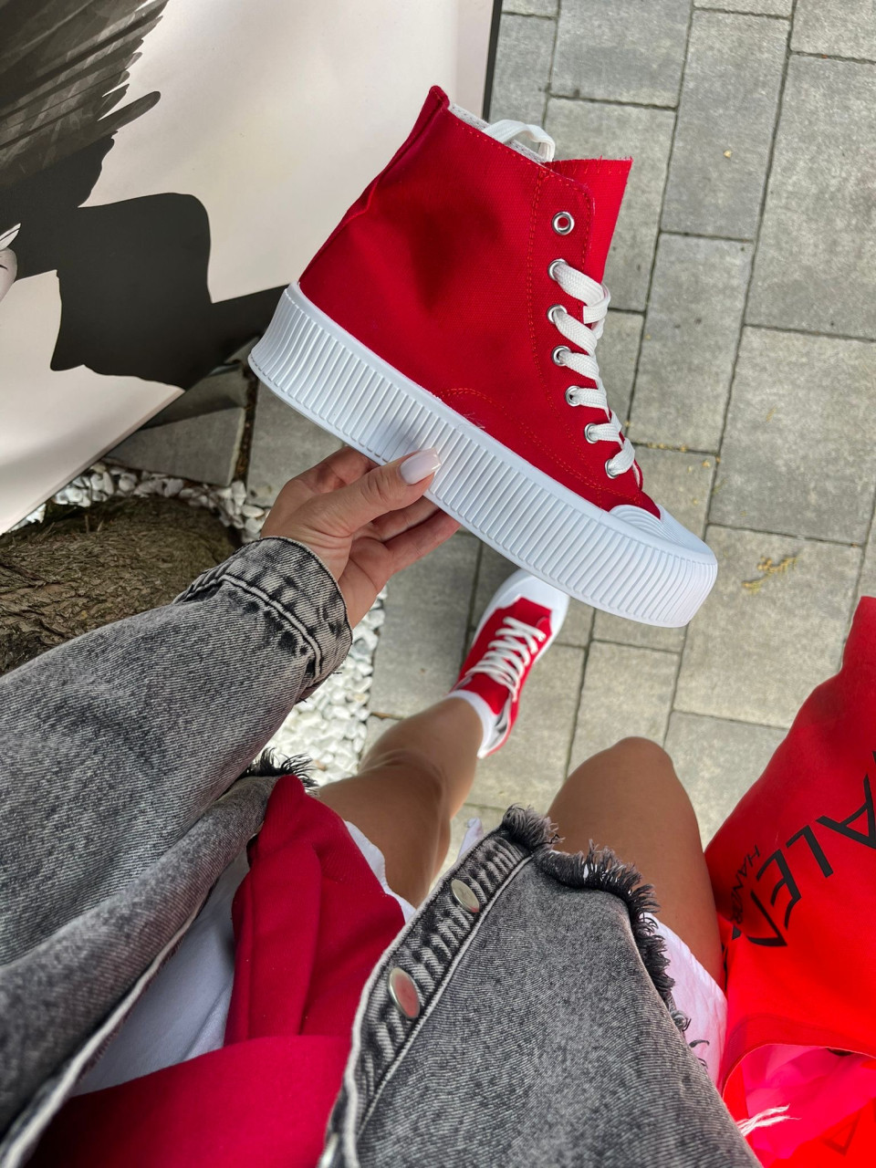 Czerwone Trampki Cassi