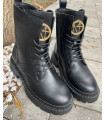 Czarne workery botki Holy