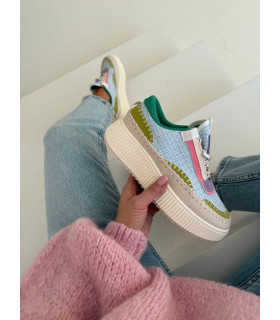 Nową kolekcja Niebieskie trampki adidasy Spring 25