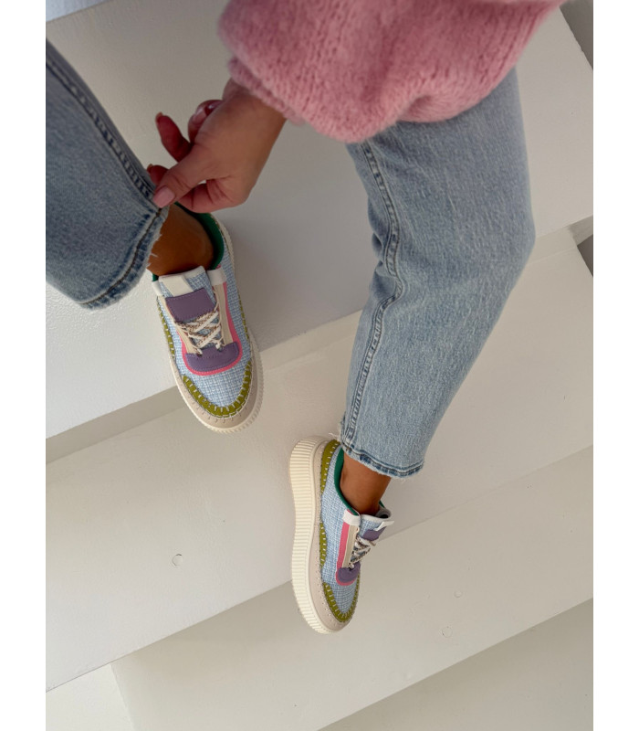 Nową kolekcja Niebieskie trampki adidasy Spring 25