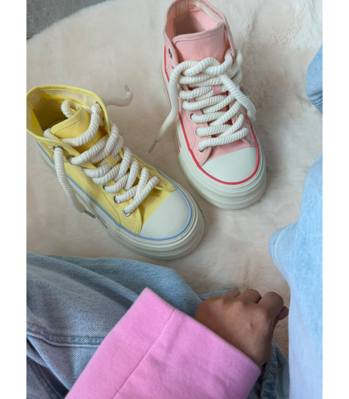 Cytrynowe Trampki Roma