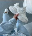 Adidasy przecierane BALENCIA White