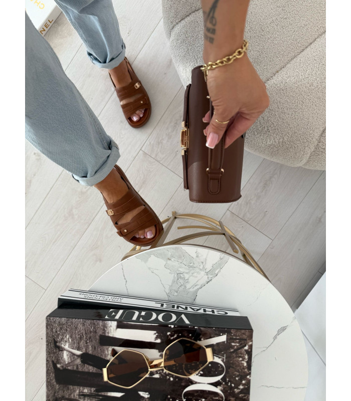 Sandałki Karo Camel