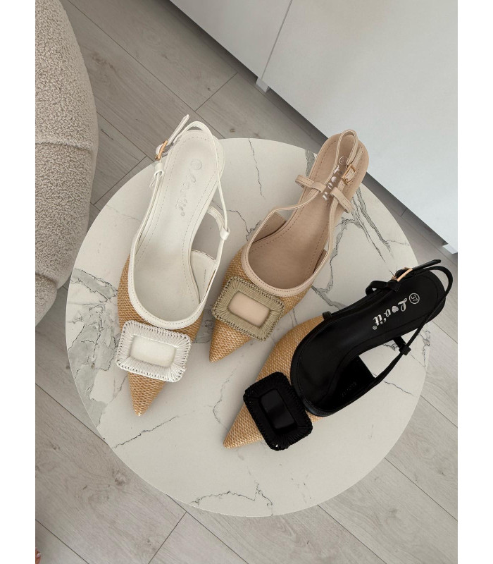 Szpilki Lola Beżowe