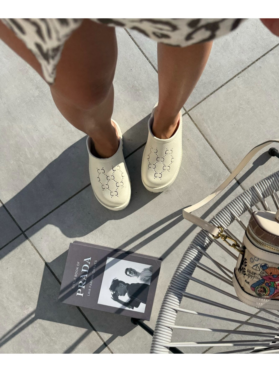 Klapki Gumowe GC Beżowe