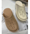 Klapki Gumowe GC Beżowe