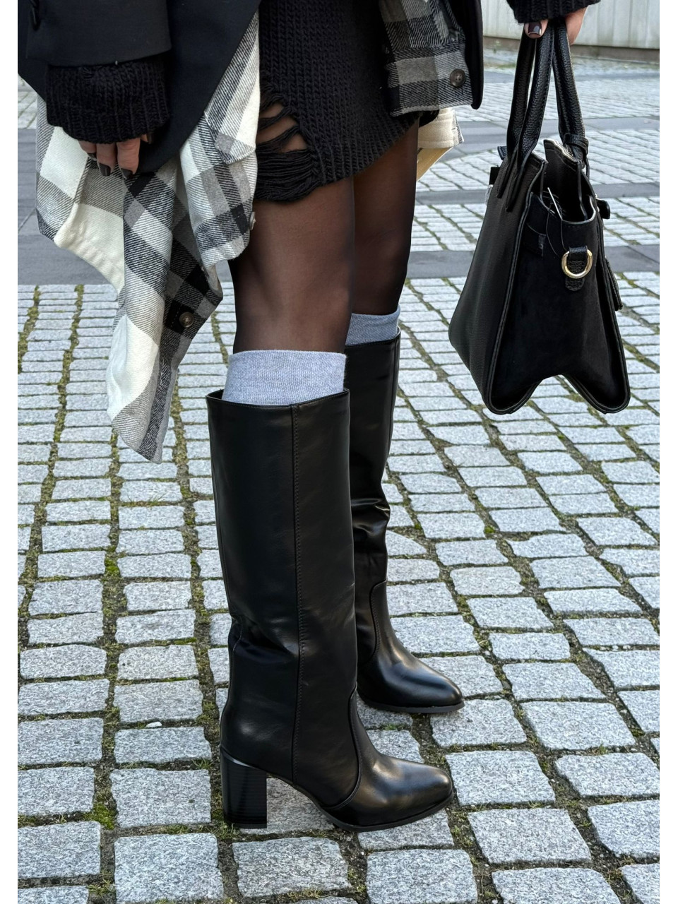 Kozaki Sandra Czarne