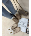 Zimowe Mokasyny z Futerkiem Cozy Khaki