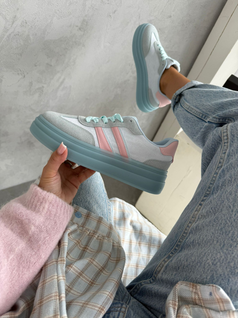 Adidasy Spectrum Niebieskie