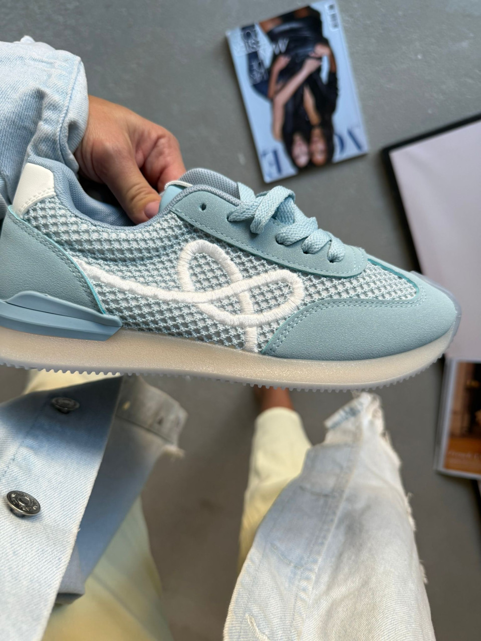 Adidasy Love Niebieskie