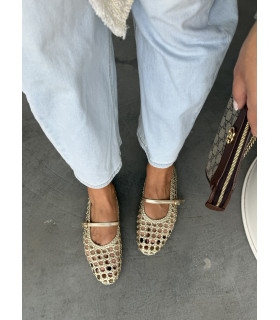 Złote Baleriny Amelia