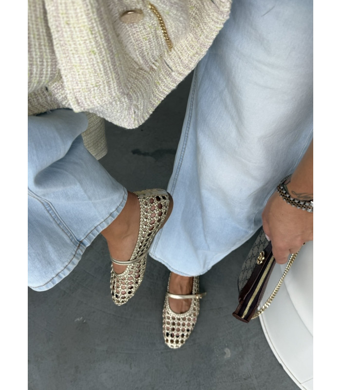 Złote Baleriny Amelia