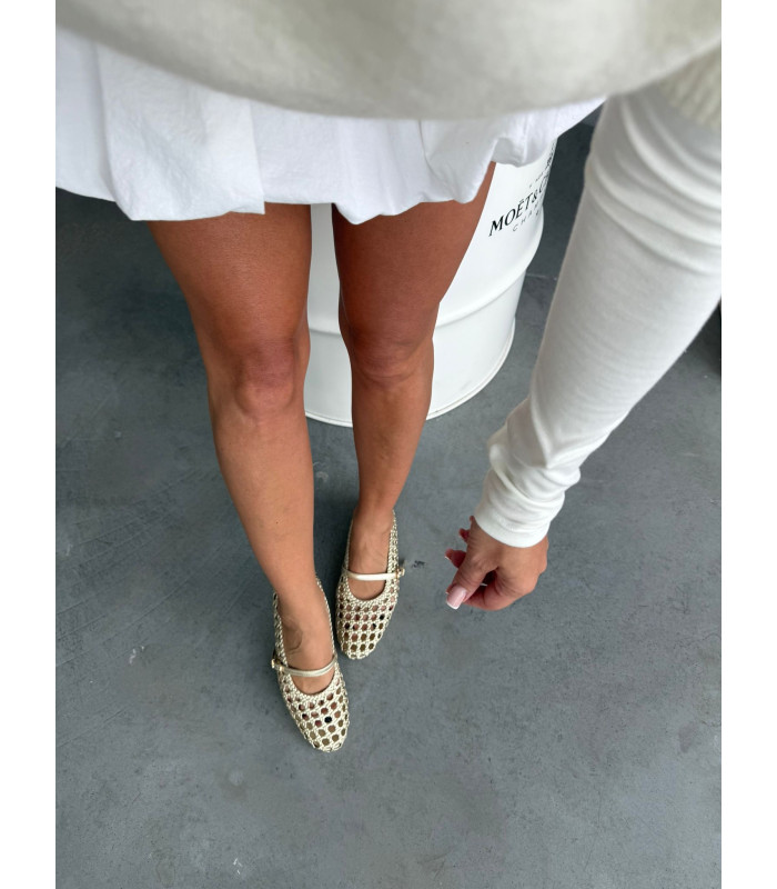 Złote Baleriny Amelia