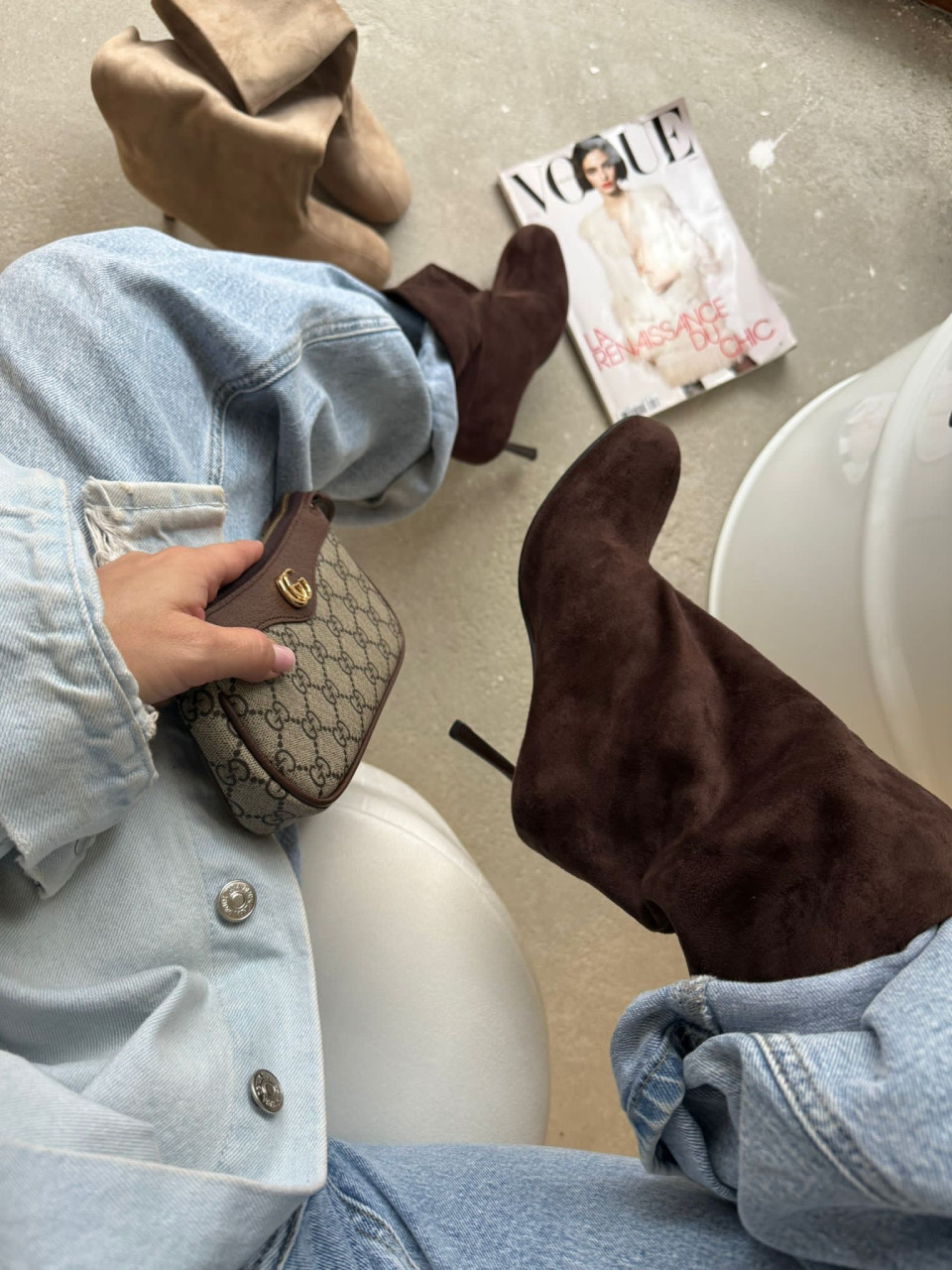 Wiosenne Botki Brązowe Milano