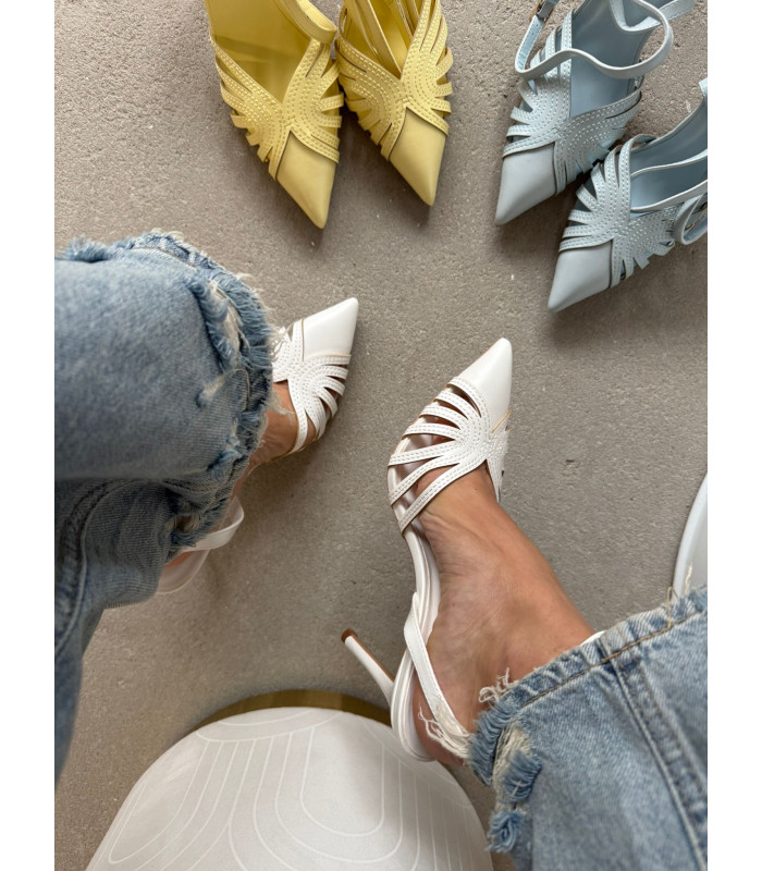 Szpilki Bianca Żółte