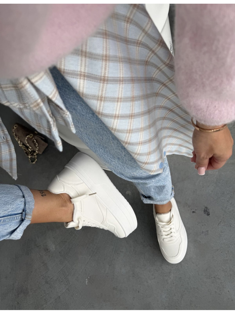 Białe Adidasy Na Platformie