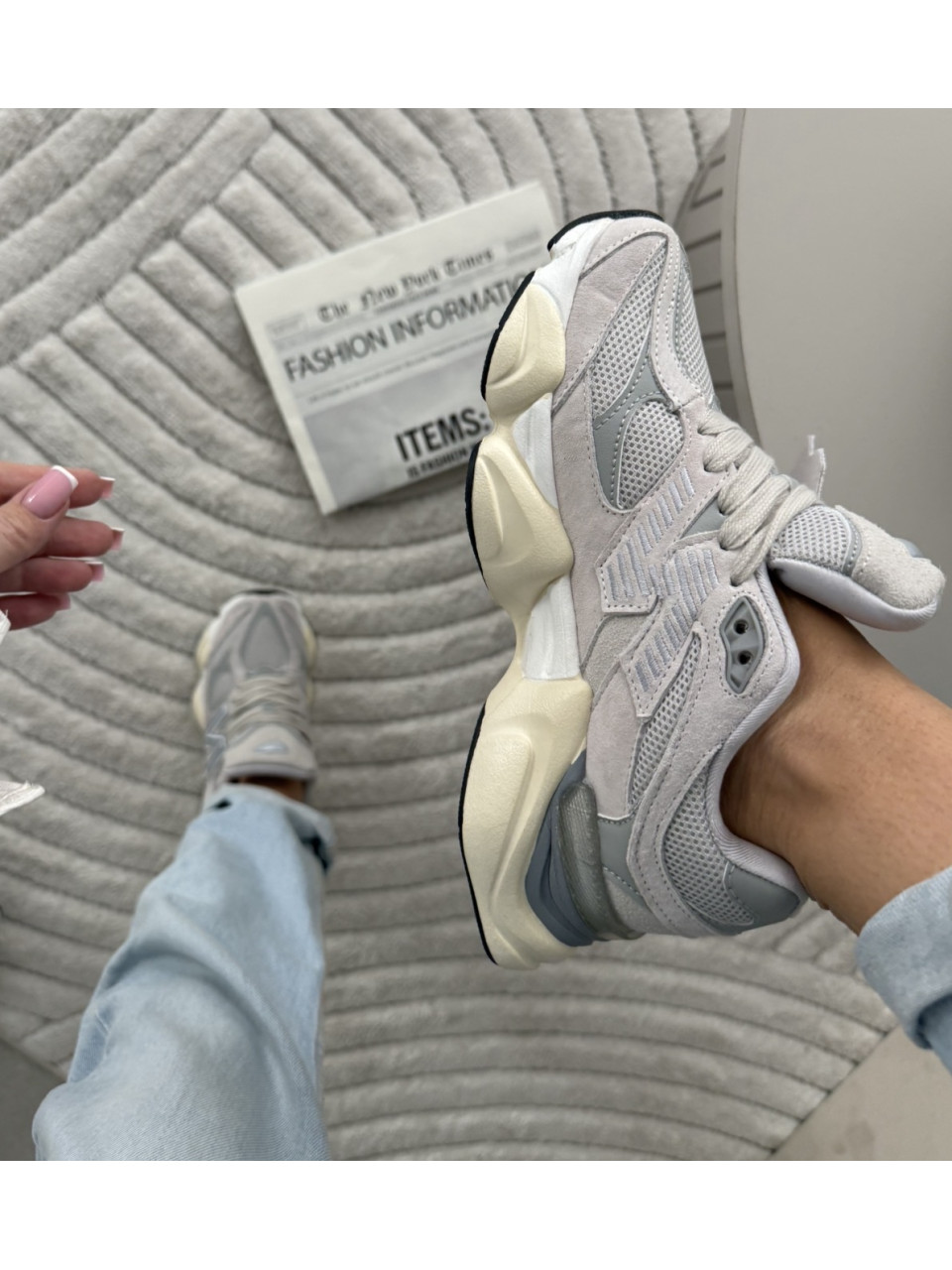 Adidasy szare hit sezonu skóra N