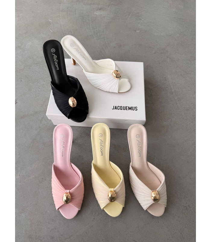 Klapki Silky Touch Czarne