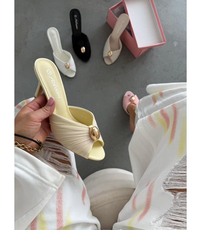 Klapki Silky Touch Czarne