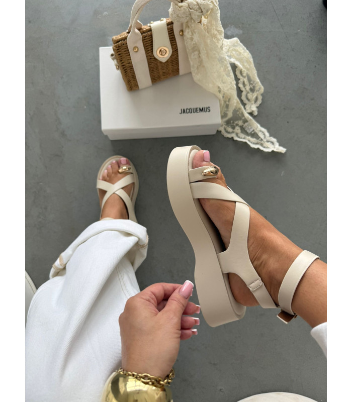 Sandałki Pure Step Beżowe