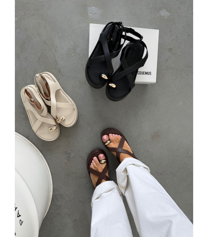 Sandałki Pure Step Czarne