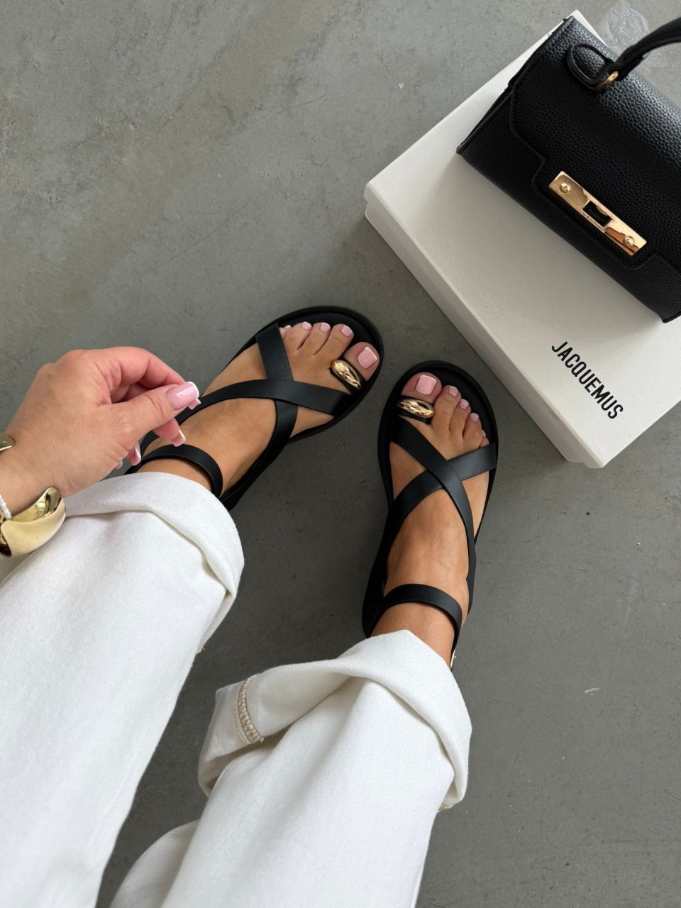 Sandałki Pure Step Czarne