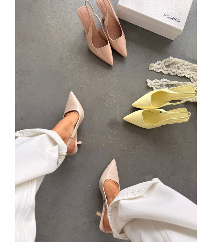 Szpilki Elegant Touch Beżowe