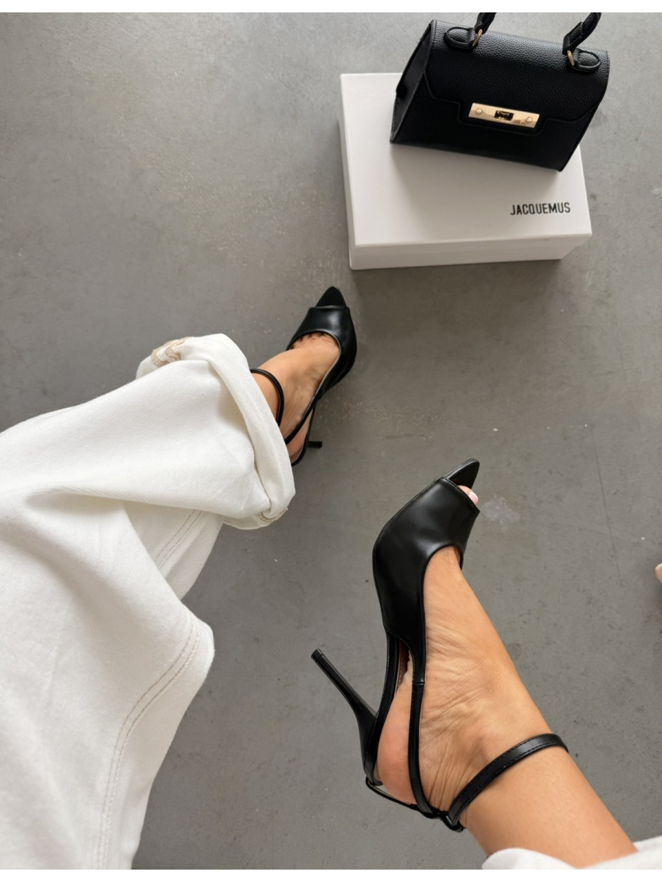 Czarne Szpilki Gloria