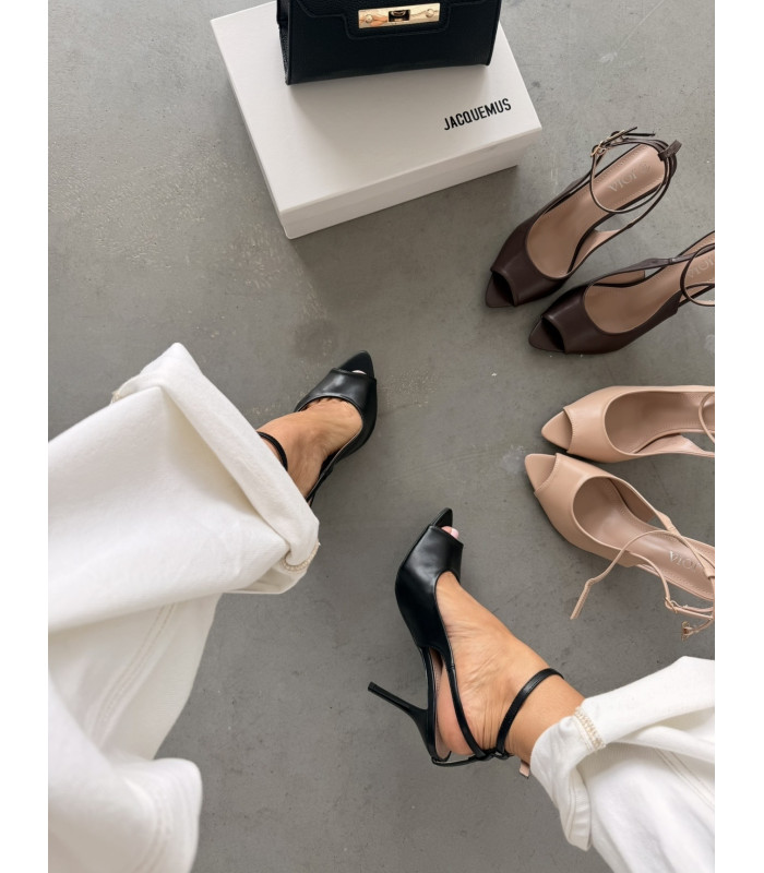 Czarne Szpilki Gloria