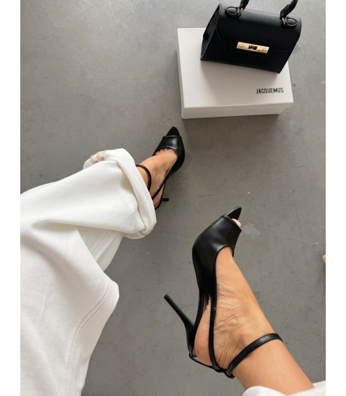 Brązowe Szpilki Gloria