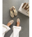 Beżowe Espadryle Apulia