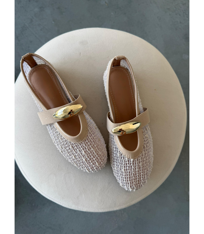 Baletki Summer Khaki
