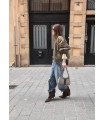 Zara Style Slouch Czekolada