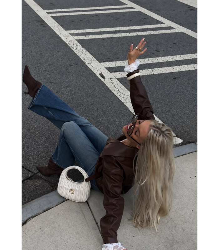 Zara Style Slouch Czekolada