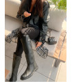 Oficerki Riding Chic Czarne
