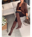 Eleganckie Kozaki Noella Na Szpilce