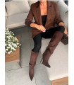 Eleganckie Kozaki Noella Na Szpilce