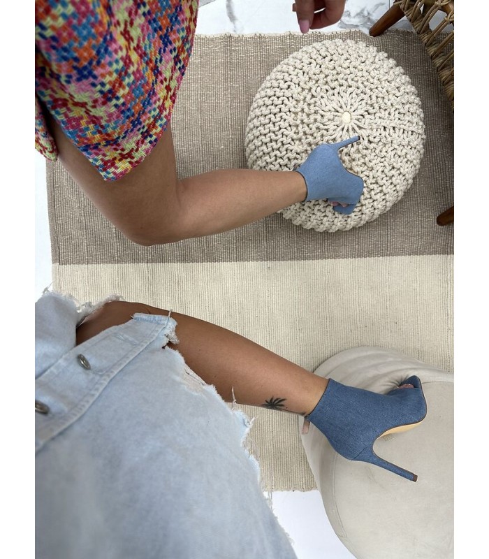 Sandałki Jeansowe Mila Dark Blue